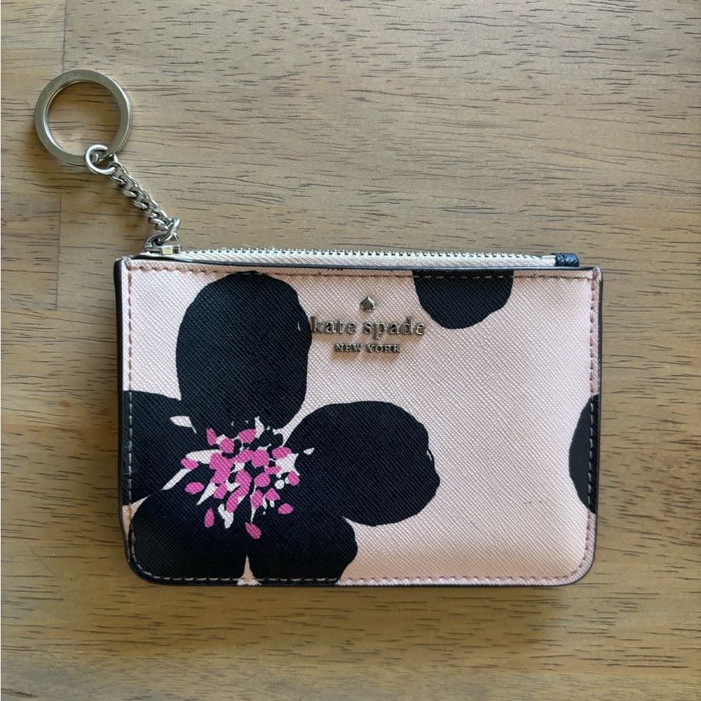 Kate Spade Floral Keychain Wallet